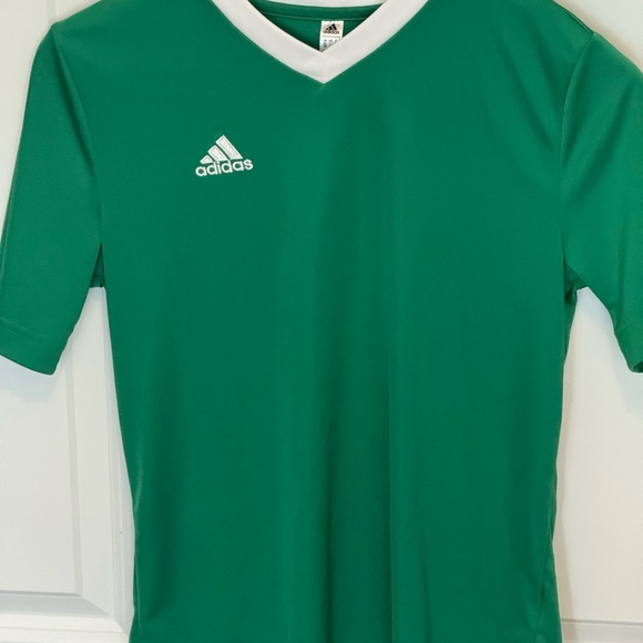 adidas Other - Adidas Kids Green and White Jersey, (Size Large), Athletic-wear/Active-wear